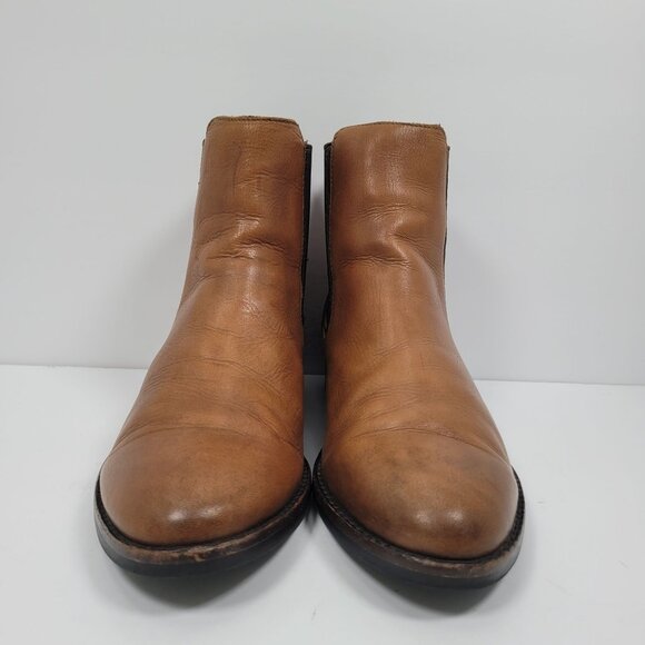Thursday Boot Co. Duchess Chelsea Women's Brown Leather Ankle Boots US Size 9.5 - Picture 3 of 9